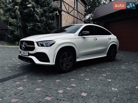 Белый Мерседес GLE-Class Coupe, объемом двигателя 1.95 л и пробегом 29 тыс. км за 90500 $, фото 1 на Automoto.ua