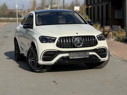 Белый Мерседес GLE-Class Coupe, объемом двигателя 2 л и пробегом 47 тыс. км за 111000 $, фото 1 на Automoto.ua