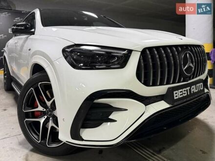 Белый Мерседес GLE-Class Coupe, объемом двигателя 3 л и пробегом 10 тыс. км за 127500 $, фото 1 на Automoto.ua