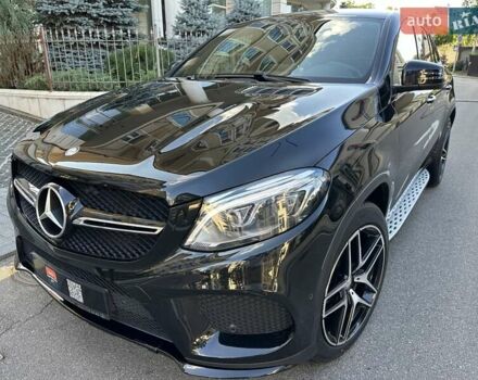 Черный Мерседес GLE-Class Coupe, объемом двигателя 3 л и пробегом 47 тыс. км за 45900 $, фото 3 на Automoto.ua