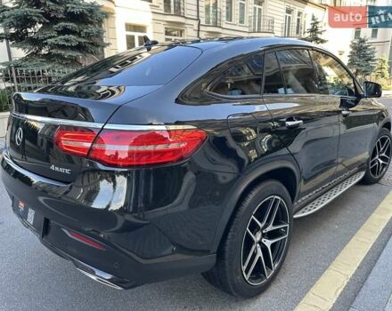 Черный Мерседес GLE-Class Coupe, объемом двигателя 3 л и пробегом 47 тыс. км за 45900 $, фото 12 на Automoto.ua