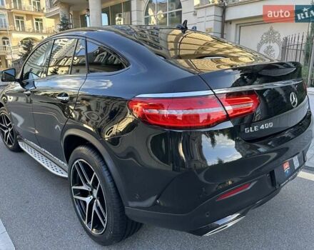 Черный Мерседес GLE-Class Coupe, объемом двигателя 3 л и пробегом 47 тыс. км за 45900 $, фото 7 на Automoto.ua