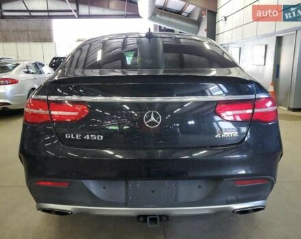 Черный Мерседес GLE-Class Coupe, объемом двигателя 3 л и пробегом 169 тыс. км за 18700 $, фото 5 на Automoto.ua