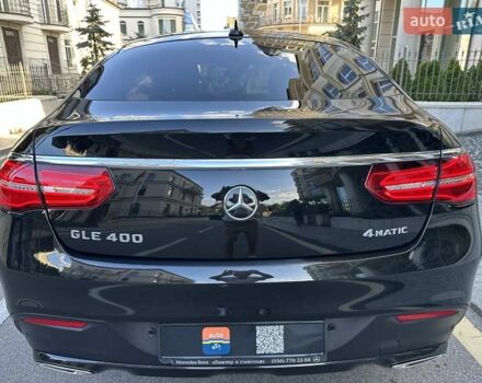 Черный Мерседес GLE-Class Coupe, объемом двигателя 3 л и пробегом 47 тыс. км за 45900 $, фото 9 на Automoto.ua