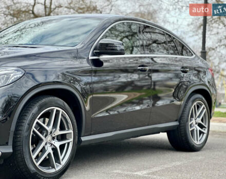 Черный Мерседес GLE-Class Coupe, объемом двигателя 3 л и пробегом 98 тыс. км за 39900 $, фото 9 на Automoto.ua