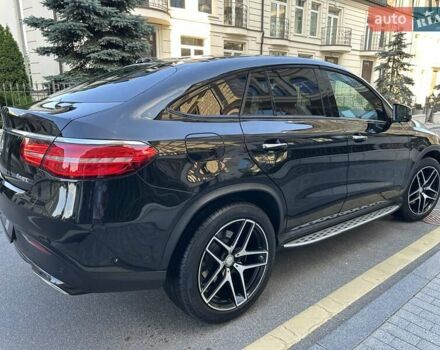 Черный Мерседес GLE-Class Coupe, объемом двигателя 3 л и пробегом 47 тыс. км за 45900 $, фото 13 на Automoto.ua