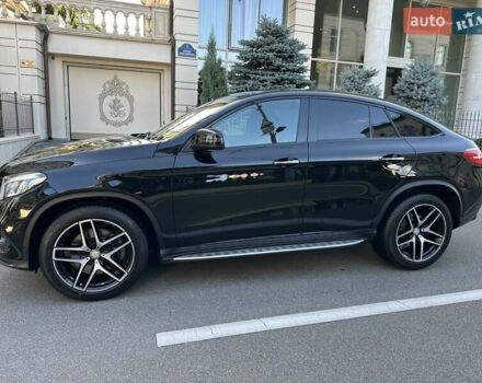 Черный Мерседес GLE-Class Coupe, объемом двигателя 3 л и пробегом 47 тыс. км за 45900 $, фото 5 на Automoto.ua