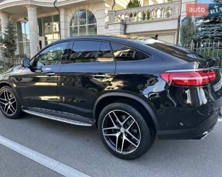 Черный Мерседес GLE-Class Coupe, объемом двигателя 3 л и пробегом 47 тыс. км за 45900 $, фото 6 на Automoto.ua
