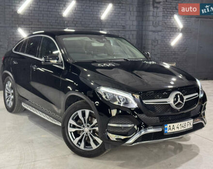 Черный Мерседес GLE-Class Coupe, объемом двигателя 2.99 л и пробегом 88 тыс. км за 42500 $, фото 5 на Automoto.ua