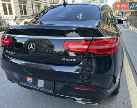 Черный Мерседес GLE-Class Coupe, объемом двигателя 3 л и пробегом 47 тыс. км за 45900 $, фото 10 на Automoto.ua