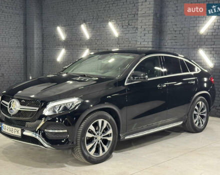 Черный Мерседес GLE-Class Coupe, объемом двигателя 2.99 л и пробегом 88 тыс. км за 42500 $, фото 2 на Automoto.ua