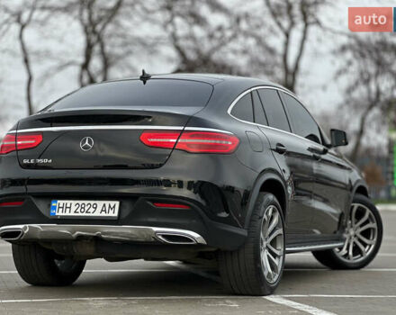 Черный Мерседес GLE-Class Coupe, объемом двигателя 2.99 л и пробегом 180 тыс. км за 33500 $, фото 12 на Automoto.ua