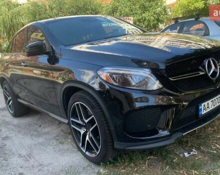 Черный Мерседес GLE-Class Coupe, объемом двигателя 3 л и пробегом 74 тыс. км за 46500 $, фото 2 на Automoto.ua
