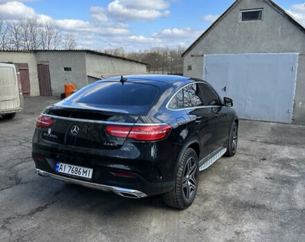 Черный Мерседес GLE-Class Coupe, объемом двигателя 3 л и пробегом 209 тыс. км за 46000 $, фото 4 на Automoto.ua