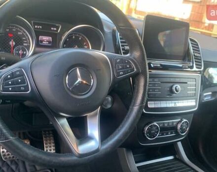 Черный Мерседес GLE-Class Coupe, объемом двигателя 3 л и пробегом 74 тыс. км за 46500 $, фото 10 на Automoto.ua