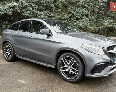 Черный Мерседес GLE-Class Coupe, объемом двигателя 3 л и пробегом 238 тыс. км за 32000 $, фото 5 на Automoto.ua
