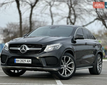 Черный Мерседес GLE-Class Coupe, объемом двигателя 2.99 л и пробегом 180 тыс. км за 33500 $, фото 5 на Automoto.ua
