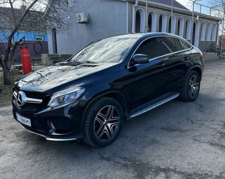 Черный Мерседес GLE-Class Coupe, объемом двигателя 3 л и пробегом 209 тыс. км за 46000 $, фото 2 на Automoto.ua