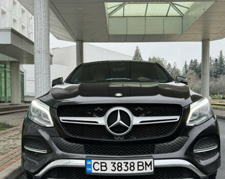 Черный Мерседес GLE-Class Coupe, объемом двигателя 3 л и пробегом 156 тыс. км за 40000 $, фото 3 на Automoto.ua