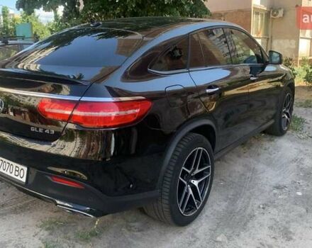 Черный Мерседес GLE-Class Coupe, объемом двигателя 3 л и пробегом 74 тыс. км за 46500 $, фото 5 на Automoto.ua