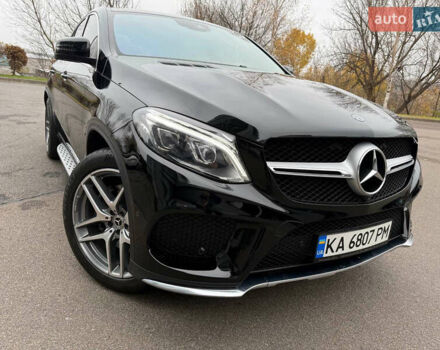 Черный Мерседес GLE-Class Coupe, объемом двигателя 3 л и пробегом 65 тыс. км за 45800 $, фото 2 на Automoto.ua