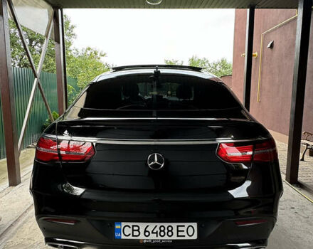 Черный Мерседес GLE-Class Coupe, объемом двигателя 3 л и пробегом 155 тыс. км за 40000 $, фото 2 на Automoto.ua
