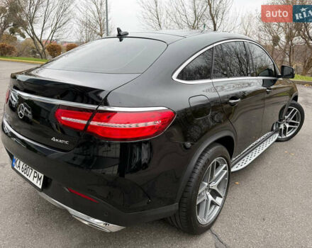 Черный Мерседес GLE-Class Coupe, объемом двигателя 3 л и пробегом 65 тыс. км за 45800 $, фото 6 на Automoto.ua