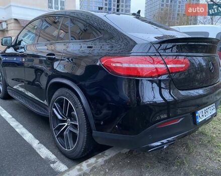 Черный Мерседес GLE-Class Coupe, объемом двигателя 2.99 л и пробегом 188 тыс. км за 39500 $, фото 1 на Automoto.ua