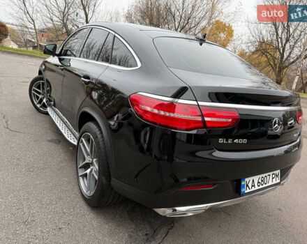Черный Мерседес GLE-Class Coupe, объемом двигателя 3 л и пробегом 65 тыс. км за 45800 $, фото 5 на Automoto.ua