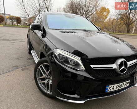 Черный Мерседес GLE-Class Coupe, объемом двигателя 3 л и пробегом 65 тыс. км за 45800 $, фото 3 на Automoto.ua