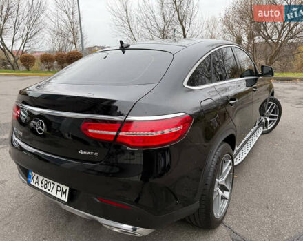 Черный Мерседес GLE-Class Coupe, объемом двигателя 3 л и пробегом 65 тыс. км за 45800 $, фото 7 на Automoto.ua