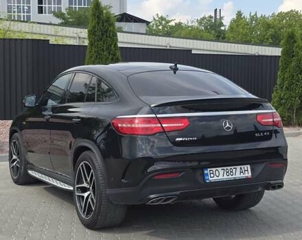 Черный Мерседес GLE-Class Coupe, объемом двигателя 3 л и пробегом 96 тыс. км за 47500 $, фото 12 на Automoto.ua