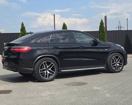 Черный Мерседес GLE-Class Coupe, объемом двигателя 3 л и пробегом 96 тыс. км за 47500 $, фото 6 на Automoto.ua