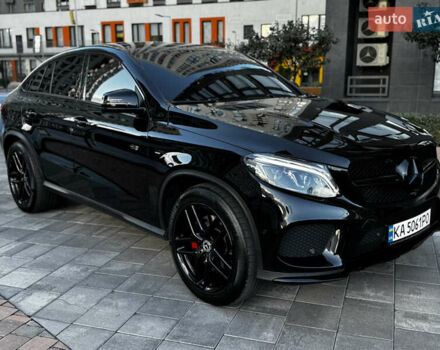 Черный Мерседес GLE-Class Coupe, объемом двигателя 3 л и пробегом 237 тыс. км за 45900 $, фото 1 на Automoto.ua