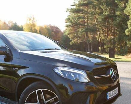 Черный Мерседес GLE-Class Coupe, объемом двигателя 3 л и пробегом 137 тыс. км за 47777 $, фото 6 на Automoto.ua