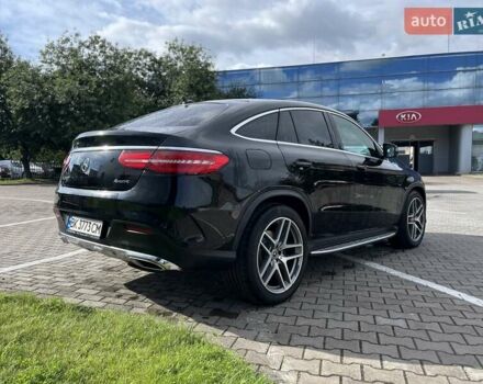 Черный Мерседес GLE-Class Coupe, объемом двигателя 3 л и пробегом 83 тыс. км за 49000 $, фото 4 на Automoto.ua