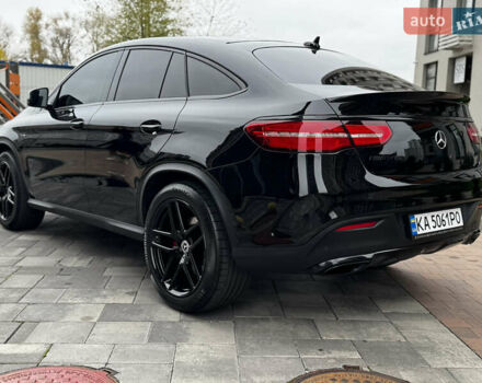 Черный Мерседес GLE-Class Coupe, объемом двигателя 3 л и пробегом 237 тыс. км за 43900 $, фото 8 на Automoto.ua