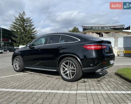 Черный Мерседес GLE-Class Coupe, объемом двигателя 3 л и пробегом 83 тыс. км за 49000 $, фото 6 на Automoto.ua