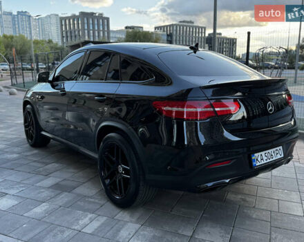Черный Мерседес GLE-Class Coupe, объемом двигателя 3 л и пробегом 237 тыс. км за 45900 $, фото 12 на Automoto.ua