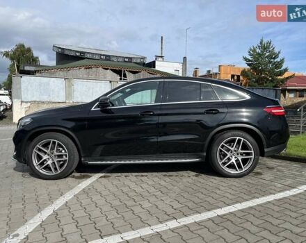 Черный Мерседес GLE-Class Coupe, объемом двигателя 3 л и пробегом 83 тыс. км за 49000 $, фото 7 на Automoto.ua