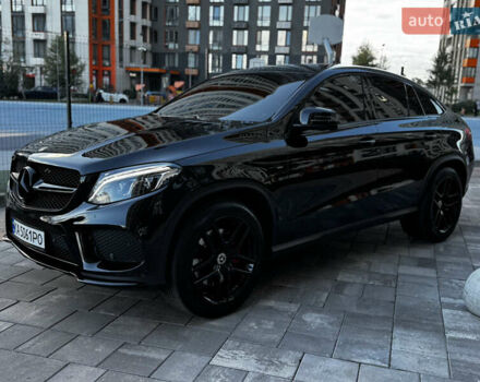 Черный Мерседес GLE-Class Coupe, объемом двигателя 3 л и пробегом 237 тыс. км за 45900 $, фото 3 на Automoto.ua