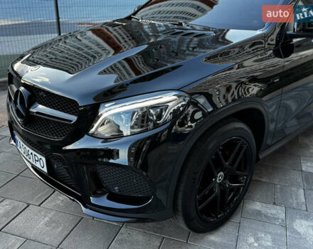 Черный Мерседес GLE-Class Coupe, объемом двигателя 3 л и пробегом 237 тыс. км за 45900 $, фото 6 на Automoto.ua