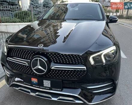 Черный Мерседес GLE-Class Coupe, объемом двигателя 3 л и пробегом 49 тыс. км за 82500 $, фото 1 на Automoto.ua