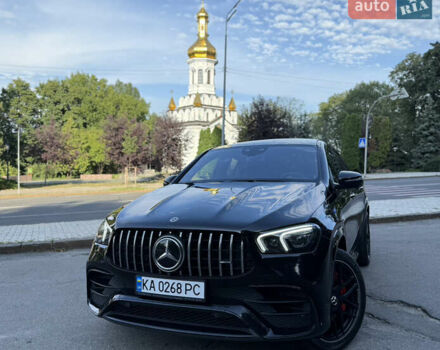 Черный Мерседес GLE-Class Coupe, объемом двигателя 3.98 л и пробегом 50 тыс. км за 134900 $, фото 1 на Automoto.ua
