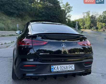 Черный Мерседес GLE-Class Coupe, объемом двигателя 3.98 л и пробегом 50 тыс. км за 134900 $, фото 3 на Automoto.ua