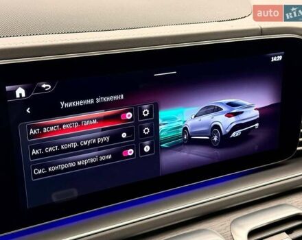 Черный Мерседес GLE-Class Coupe, объемом двигателя 3 л и пробегом 42 тыс. км за 127700 $, фото 46 на Automoto.ua