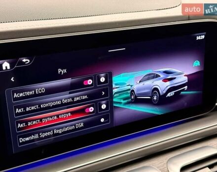 Черный Мерседес GLE-Class Coupe, объемом двигателя 3 л и пробегом 42 тыс. км за 127700 $, фото 44 на Automoto.ua