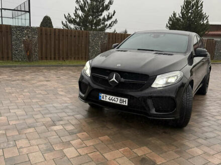 Черный Мерседес GLE-Class Coupe, объемом двигателя 2.99 л и пробегом 171 тыс. км за 45500 $, фото 1 на Automoto.ua