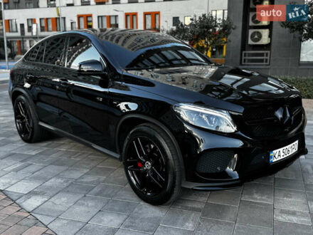 Черный Мерседес GLE-Class Coupe, объемом двигателя 3 л и пробегом 237 тыс. км за 46800 $, фото 1 на Automoto.ua