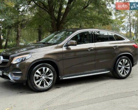 Коричневый Мерседес GLE-Class Coupe, объемом двигателя 2.99 л и пробегом 213 тыс. км за 36900 $, фото 5 на Automoto.ua